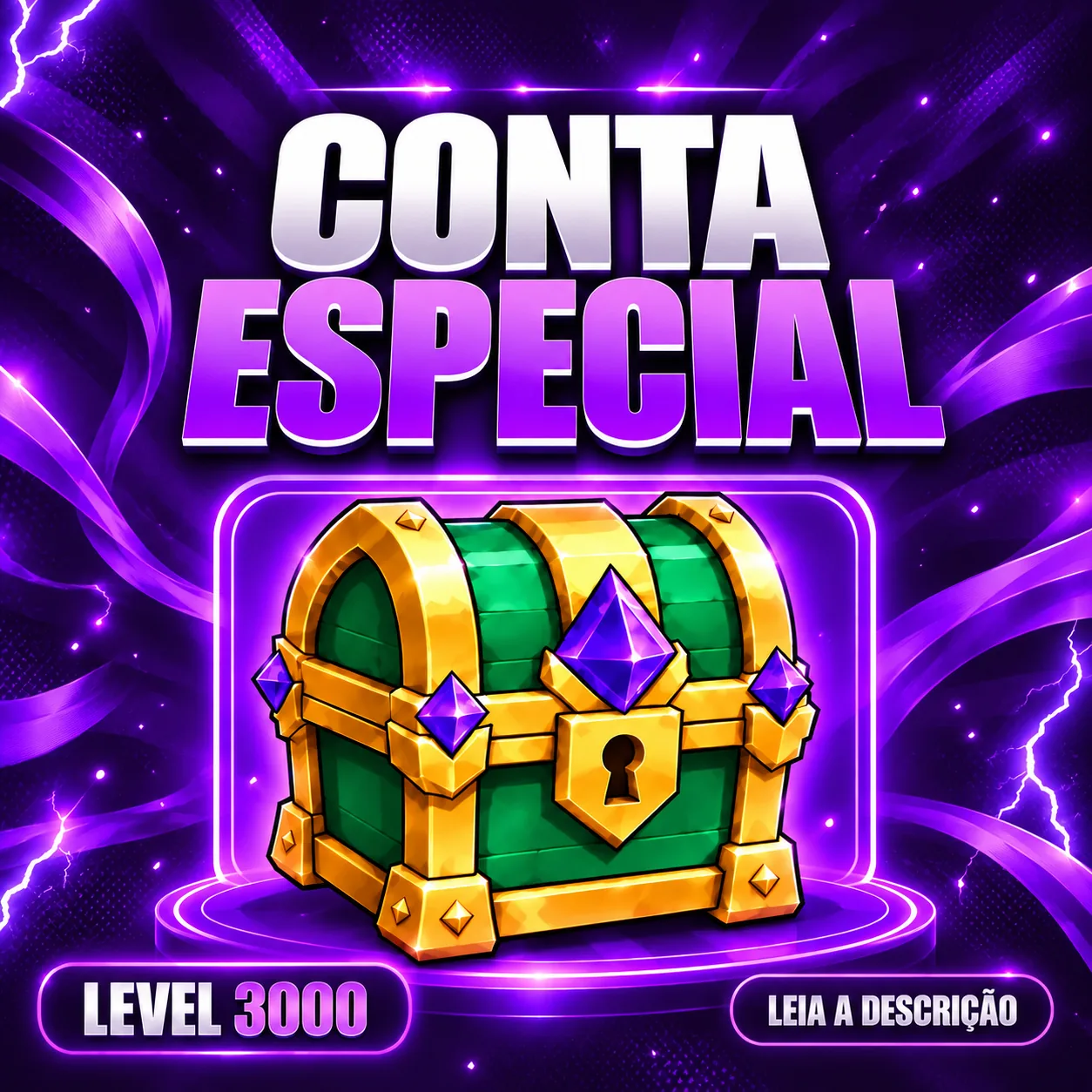 『👑』CONTA ESPECIAL 1 (LEIA A DESCRIÇÃO)