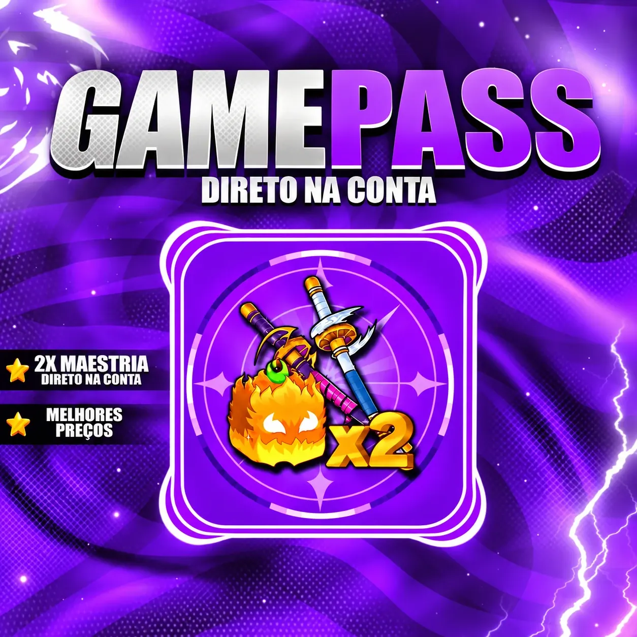 『 🎮 』 2X MAESTRIA